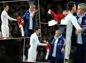 Mourinho vs Oezil: Đối mặt nhưng không đối địch