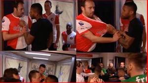 Cầu thủ Feyenoord và PSV đón đường tẩn nhau