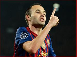 Andres Iniesta: Khi bóng Vàng phải giành giật Iniesta