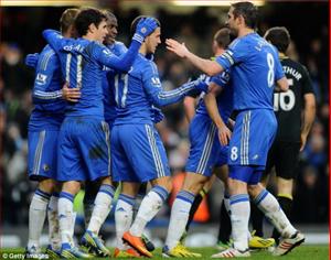 Thăng hoa phút cuối, Chelsea thắng đậm Wigan