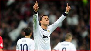 Ronaldo háo hức ghi bàn vào lưới Man Utd