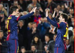 Barcelona: Trong cái ôm thật chặt của Villa và Messi