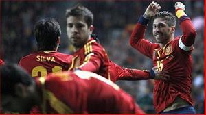 Các cầu thủ Tây Ban Nha thi nhau gửi chiến thư tới Pháp