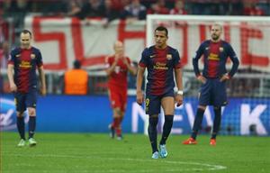 Barca bị vùi dập trên đất Đức: Tiki-taka đã chạm đáy?