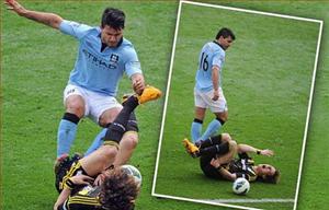 Aguero sắp bị FA sờ gáy vì hành động phi thể thao