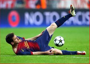 Lionel Messi biến mất ở Allianz Arena: Quả chanh đã bị vắt kiệt rồi?