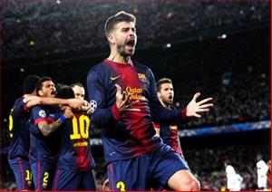 Barca hướng đến bán kết Champions League: Trên đôi vai 'Piquenbauer'