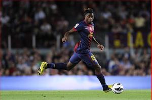 Alex Song đang không vui ở Barca