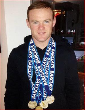 Rooney khoe chiến tích trên mạng xã hội Facebook