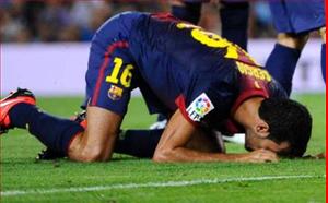 Barca mất Busquets trước đại chiến với Bayern