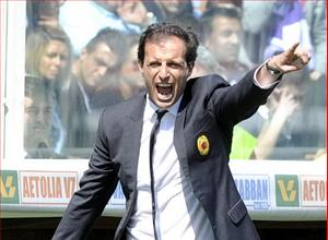 Milan: Allegri sẽ chạy đến Roma?