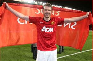 Michael Carrick chính thức nhận danh hiệu cầu thủ Man Utd của năm