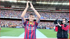 Neymar diễn kỹ thuật ngày ra mắt Barca