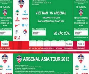 Công văn mua vé trận ĐTVN - Arsenal vượt cung