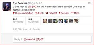 Rio Ferdinand chúc Neymar làm cả châu Âu sững sờ