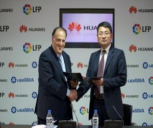 Huawei tấn công vào bóng đá Tây Ban Nha