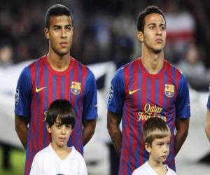 Barcelona gia hạn hợp đồng với cậu em của Thiago
