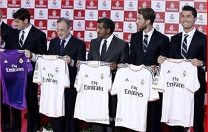 Real thay tài trợ áo đấu, chào bán tên sân Bernabeu