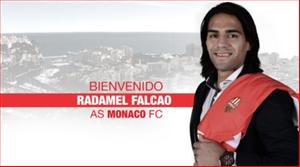 Chính thức: Falcao đến Monaco