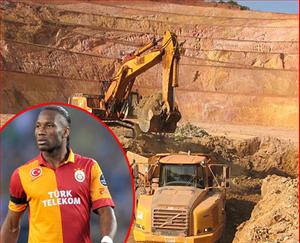Drogba đầu tư khai thác vàng ở quê nhà