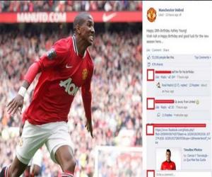 M.U hối hận vì... chúc mừng sinh nhật Ashley Young