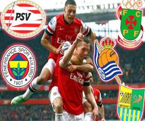 Bốc thăm vòng play-off Champions League: Arsenal, AC Milan gặp khó