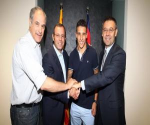 Tello chính thức gia hạn hợp đồng với Barca đến năm 2018