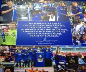 Roman Abramovich cám ơn CĐV Chelsea