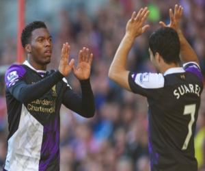 Song sát Suarez - Sturridge đưa Liverpool lên vị trí thứ hai