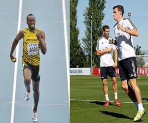 Gareth Bale chạy nhanh gần bằng Usain Bolt