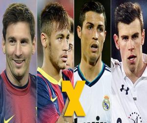 Messi-Neymar vs Ronaldo-Bale: Cuộc đối đầu giữa các vì sao