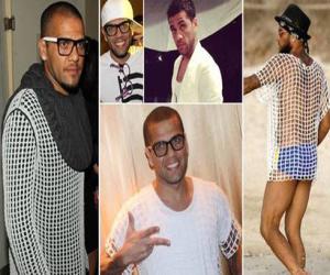 Alves bị chê ăn mặc quá lố