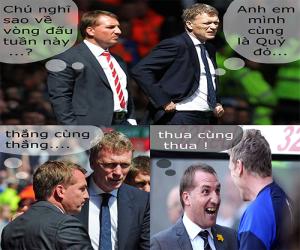 Ảnh hài: David Moyes thông đồng với trọng tài