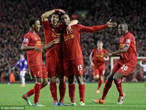 Liverpool vô địch về số lần sút trúng khung gỗ tại Premier League