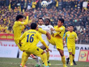 SL Nghệ An hạ Quảng Nam bằng tỷ số tennis