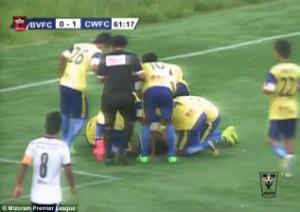 Đột tử vì .... ăn mừng bàn thắng trên sân cỏ