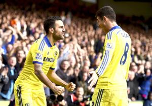 Chelsea: Khi Oscar và Fabregas hoán đổi vai trò?