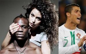 Ronaldo chỉ đáng ... học trò  của Balotelli trên “sân nhỏ”