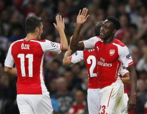 Arsenal 4-1 Galatasaray: Show diễn đẳng cấp của thánh lốp Danny Welbeck