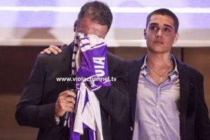 Sư tử Batigo khóc nức nở trong ngày về Fiorentina