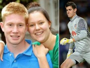 Sốc: Noi gương đàn anh Terry, Courtois “tòm tem” với người yêu đồng đội