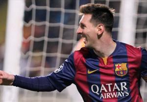 Lionel Messi phấn khích sau khi viết lại lịch sử Champions League