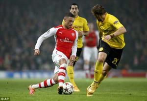 Video bàn thắng: Arsenal 2-0 Dortmund (Vòng bảng Champions League)