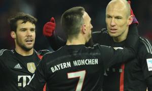 Hertha Berlin 0-1 Bayern Munich: Siêu phẩm của Robben