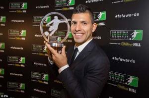 Aguero đoạt danh hiệu “Cầu thủ xuất sắc nhất Premier League 2014”