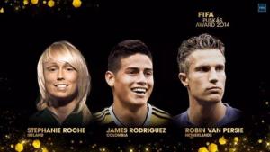 Bàn thắng đẹp nhất năm 2014: Van Persie so tài với ... nữ đồng nghiệp