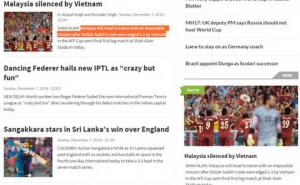 Báo giới Malaysia ca ngợi chiến thắng của tuyển Việt Nam