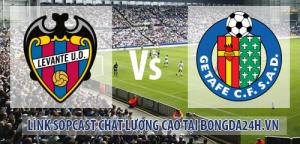 Link sopcast Levante vs Getafe (01h00-09/12)