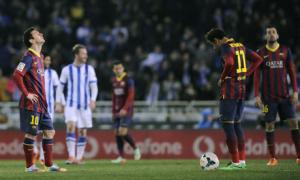 Fan cười nhạo, Barca hết đường binh?