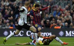 Địa chấn tại Nou Camp: Barcelona thua đau Valencia